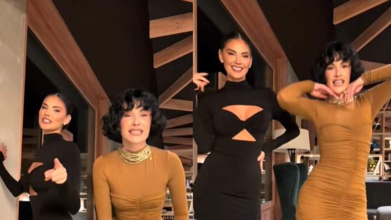 Ramona Olaru și Ruxi, colind de senzație! Și-au luat cele mai senzuale ținute și arată demențial