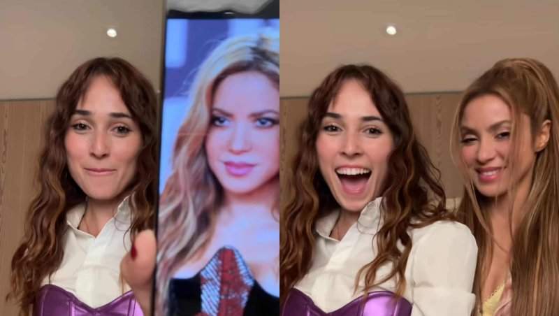 Andra Gogan s-a afișat alături de Shakira! Românca și-a văzut visul împlinit