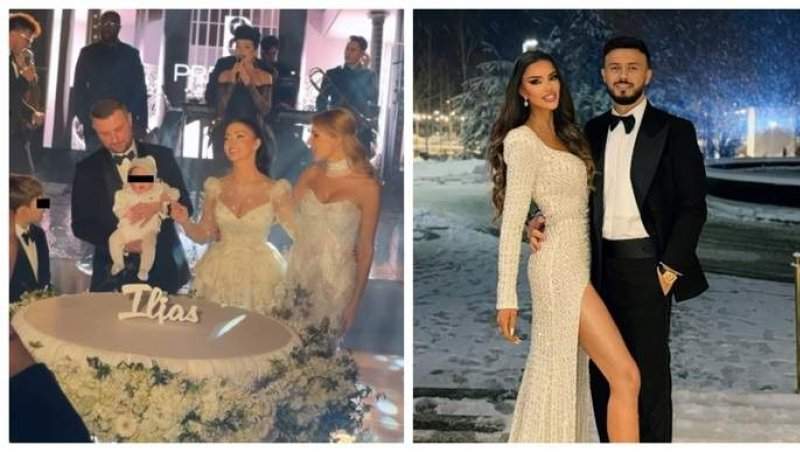 Sora lui Gabi Bădălău și soțul ei și-au botezat fiul. Imagini superbe de la eveniment. Și Bianca Drăgușanu a fost prezentă