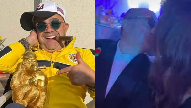 Reacția incredibilă a lui Adrian Minune, după ce a apărut sărutându-se pe gură cu altă femeie! Manelistul nu se ascunde