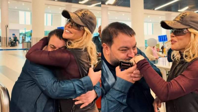Loredana Groza și Florin Salam, în ipostaze apropiate! Manelistul i-a sărutat mâna: „Te iubesc”