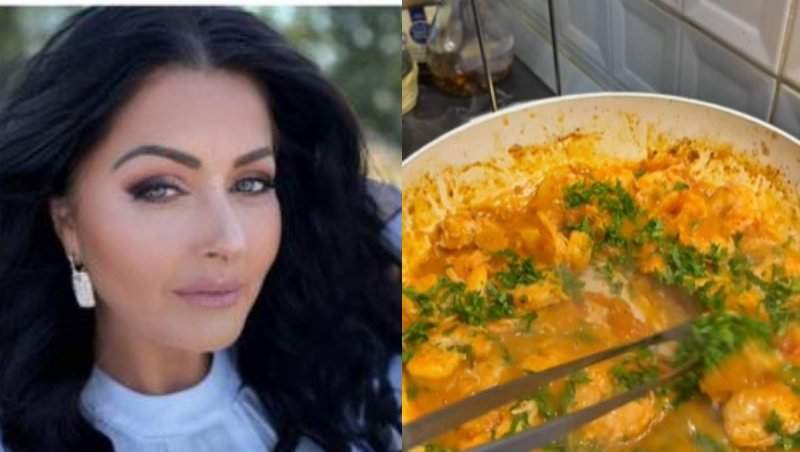Cum gătește Gabriela Cristea creveții cu sos roșu. Soția lui Tavi Clonda are un secret care dă preparatului un gust senzațional