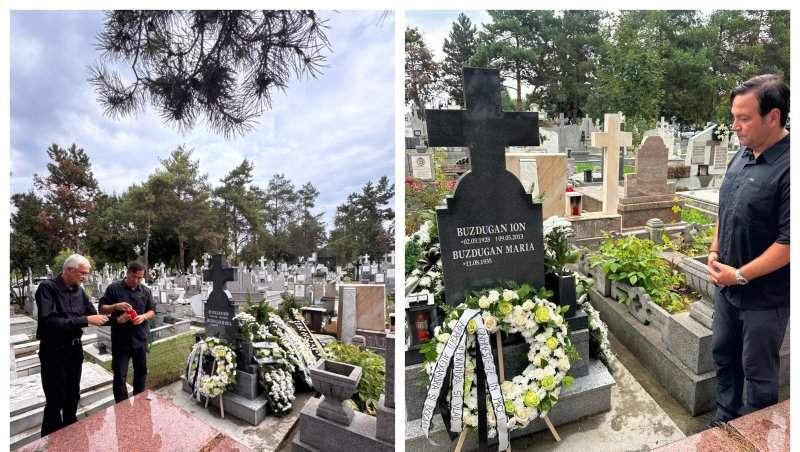 Daniel Buzdugan este în doliu. Mama lui a murit. Declarații emoționante după înmormântarea ei