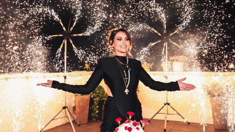 Alina Sorescu, imagini superbe de la petrecerea aniversară. Cântăreața va împlini 40 de ani