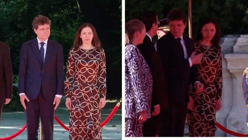Mirabela Grădinaru a făcut furori la Palatul Cotroceni! Rochia partenerei lui Nicușor Dan a furat toate privirile