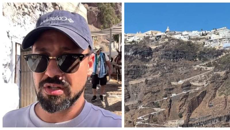 Ce nu îi place prezentatorului Alexandru Constantin în Santorini: „Nu am putut să trec nepăsător”