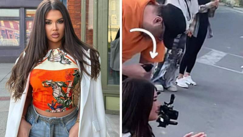 Fosta și actuala manelistului Robert Lele, în același loc! Unde s-au întâlnit Andra Volos și Lorena