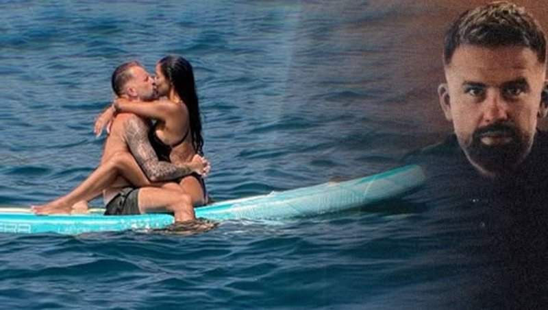 Cea mai romantică imagine cu Florin Ristei și iubita! S-au sărutat pasional