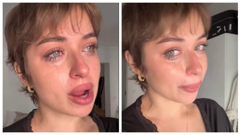 Influenceriță din România, lacrimi amare! I s-a întins tot machiajul