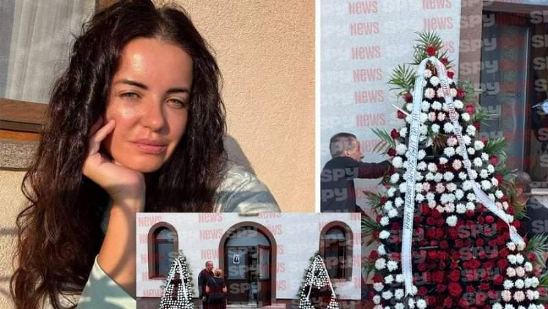 Ce mesaj emoționant au scris copiii Mădălinei Apostol pe coroanele funerare. Cei doi băieți au venit la capelă