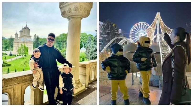 Copiii lui Bogdan de la Ploiești au cunoscut-o pe Vanessa. Cât de bine se înțelege bruneta cu Franco și Thiago