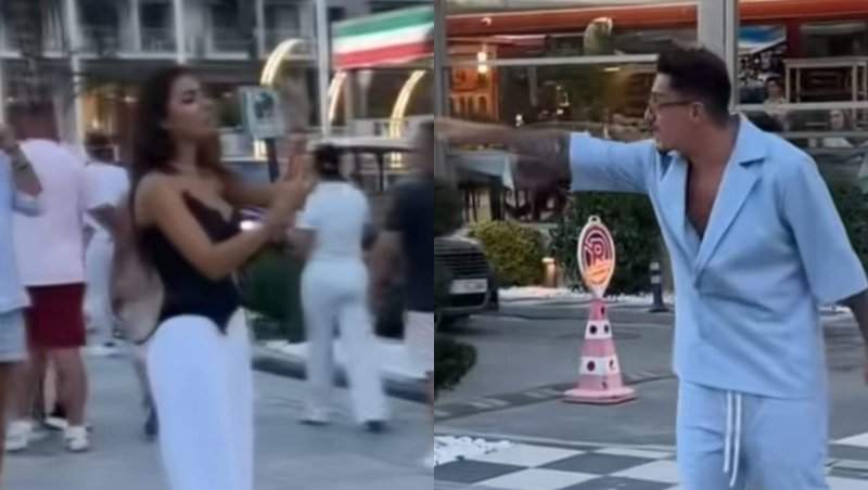 Bogdan de la Ploiești, filmat în timp ce țipă la Vanessa în plină stradă: ”Mai are puțin și o bate” | VIDEO
