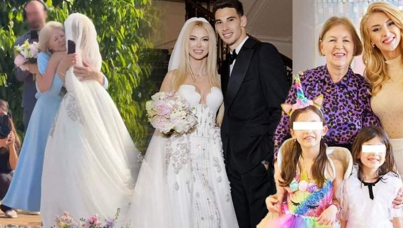 Întâlnirea emoționantă dintre Andreea Bălan și mama ei! Mirele și mireasa au ajuns la locație
