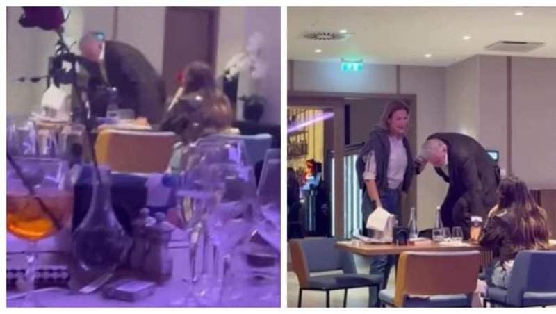 Ilie Năstase s-a urcat pe scaun în timpul unei întâlniri cu Roxana Ciuhulescu. Care a fost reacția vedetei