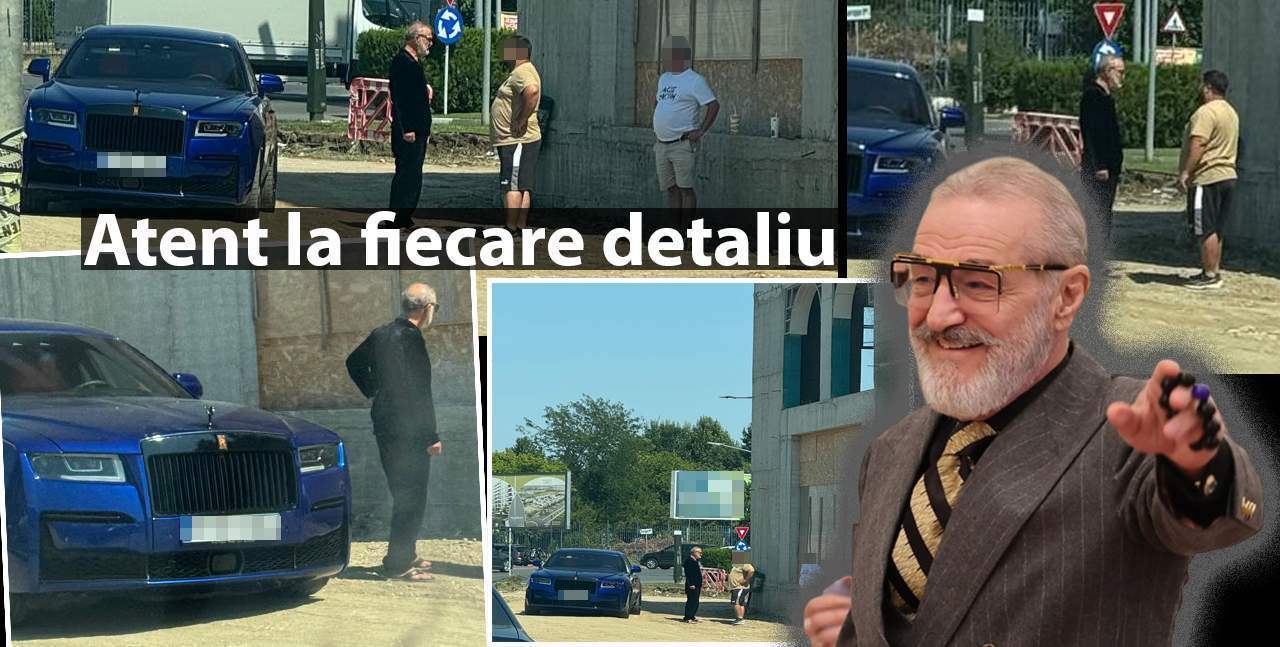 Gigi Becali, vizită de lucru la șantier! Latifundiarul din Pipera se implică activ în construirea bisericii pe care o ridică | PAPARAZZI