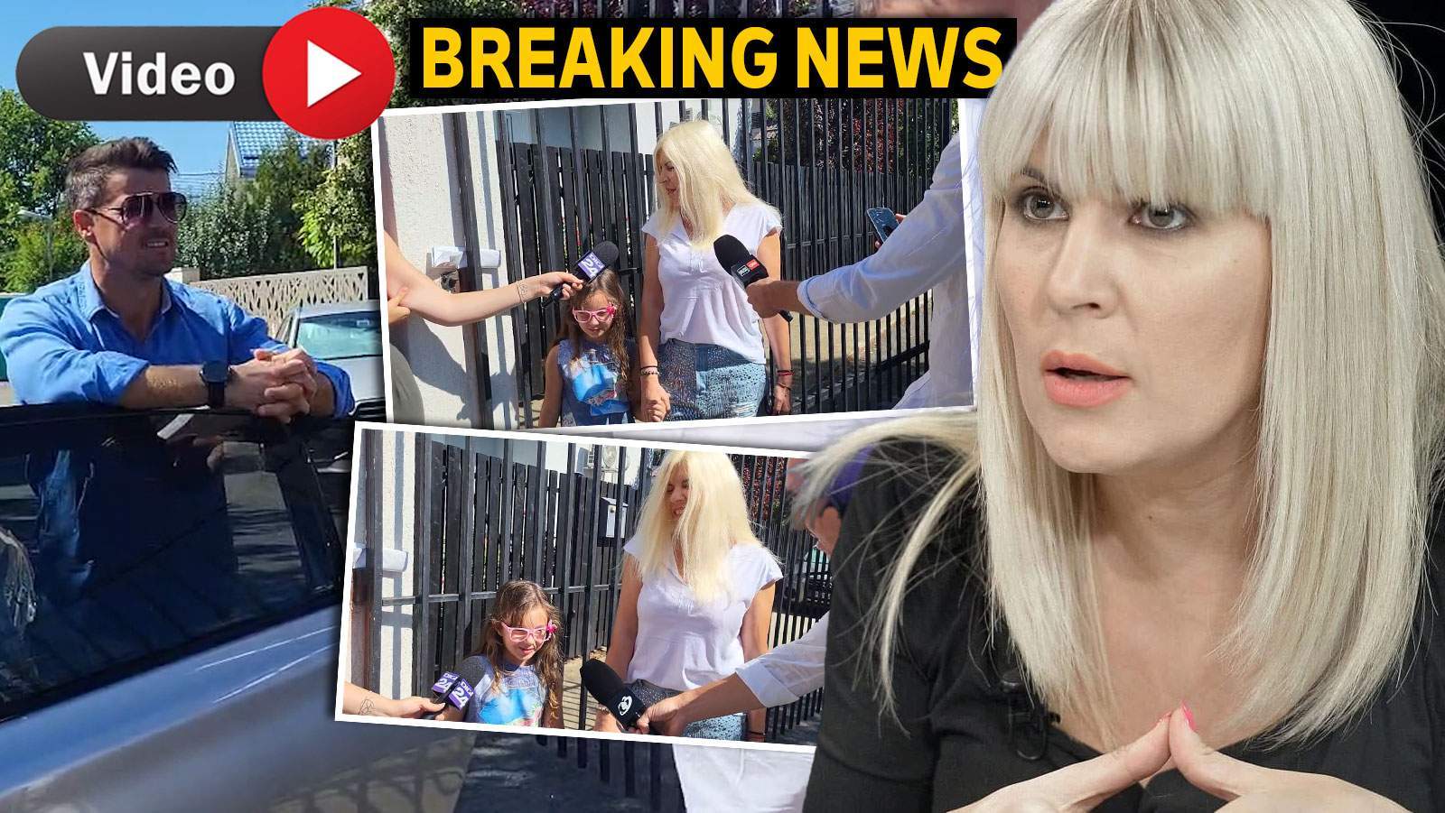 Primele imagini cu Elena Udrea și fiica! Ce spune Eva Maria despre revenirea acasă a mamei | VIDEO