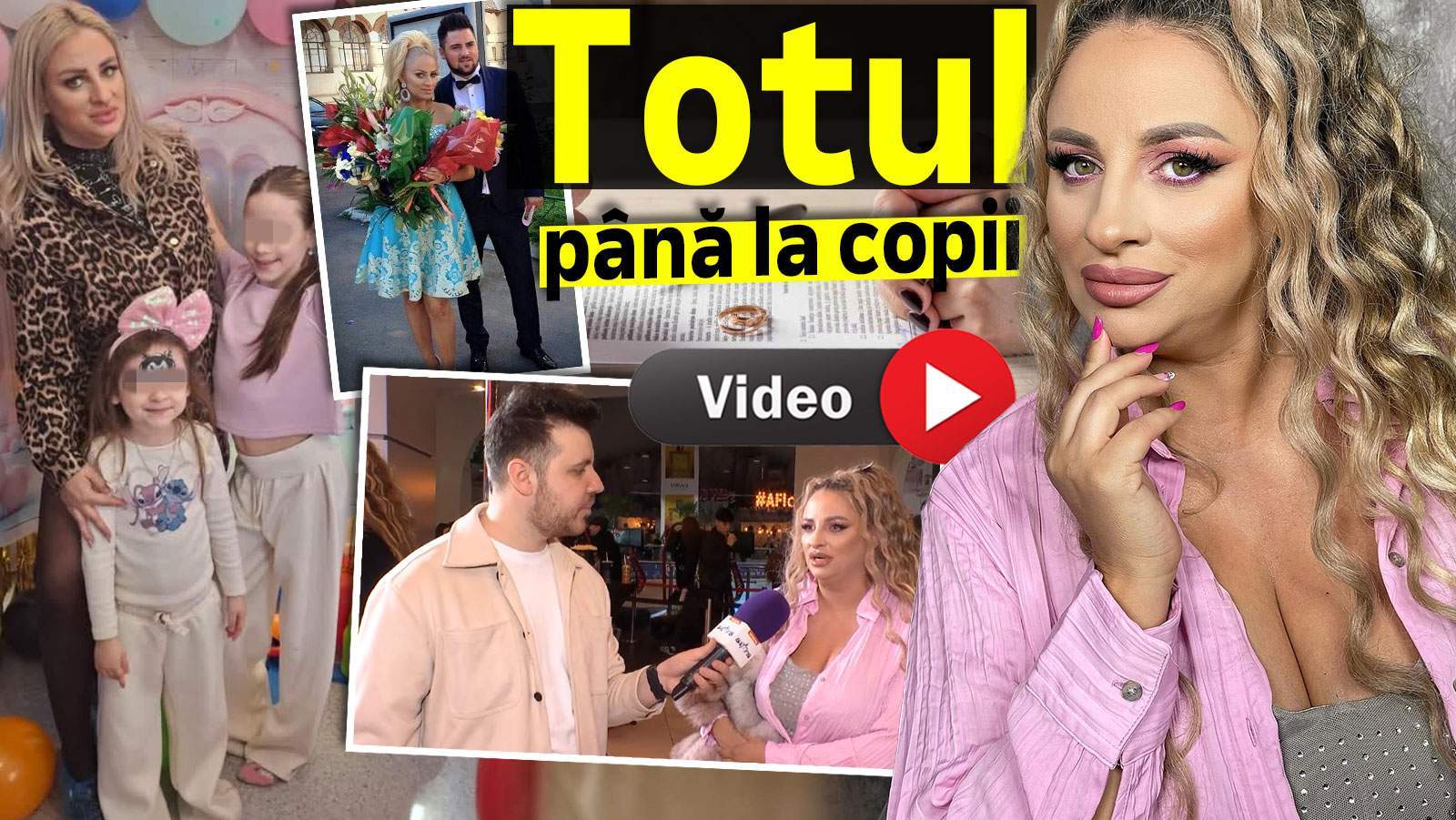 Sânziana Buruiană vorbește despre divorț! Ce spune blondina despre certurile din căsnicia de peste 10 ani / VIDEO