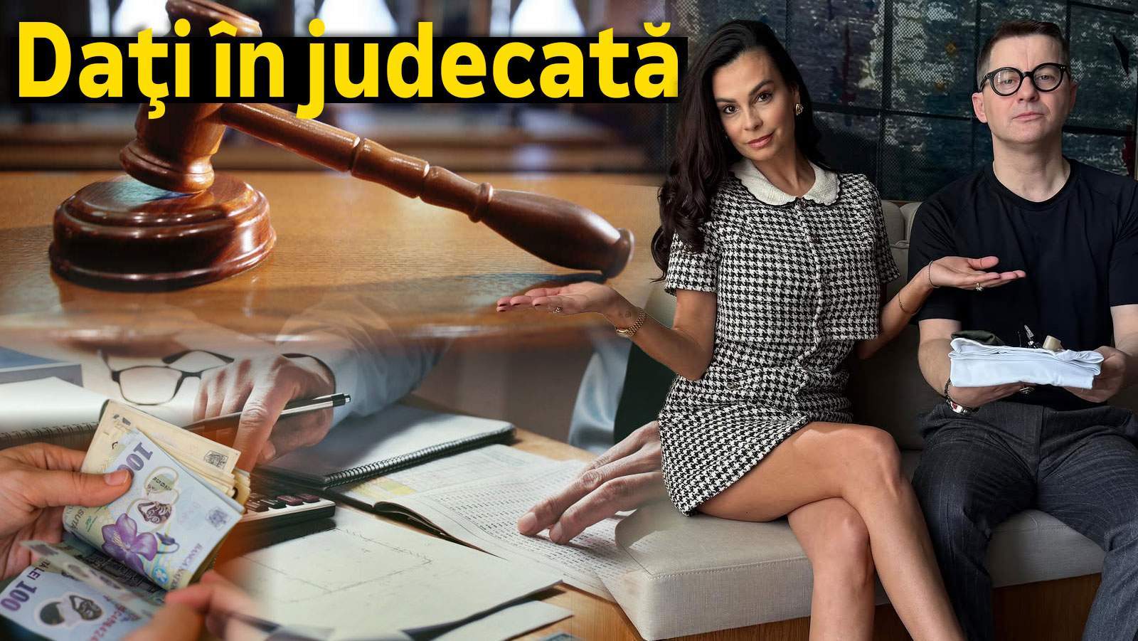Anca Serea şi Adi Sînă, probleme cu legea! Cei doi soți, în fața magistraților