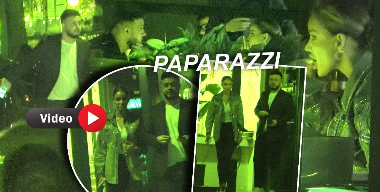 Imagini savuroase cu Bianca Drăgușanu și Gabi Bădălău! Sexy diva a folosit ”penseta” ca să mănânce, în timp ce iubi a degustat un pahar de vin și apoi s-a urcat la volan / PAPARAZZI