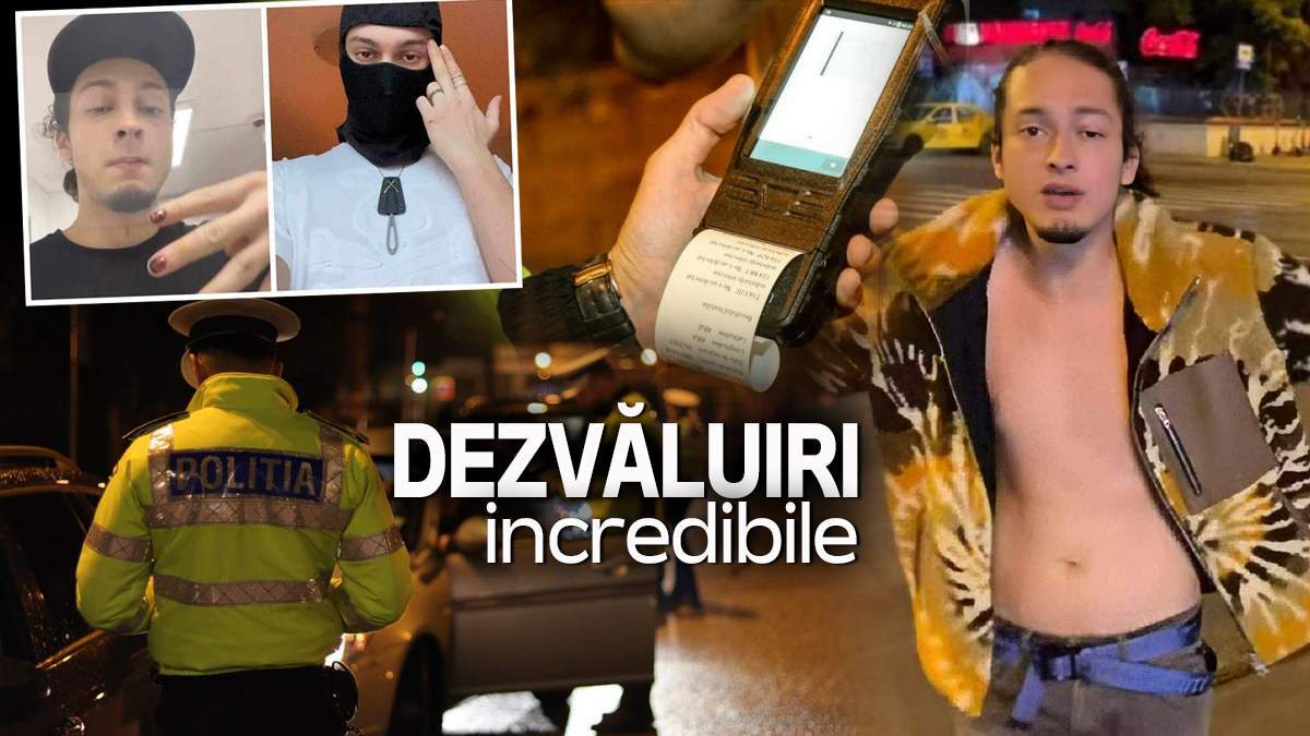 Lăsat liber de judecători, Maru a șofat drogat / Capturat de poliție înainte de a comite un măcel, ca prietenul lui, Vlad Pascu