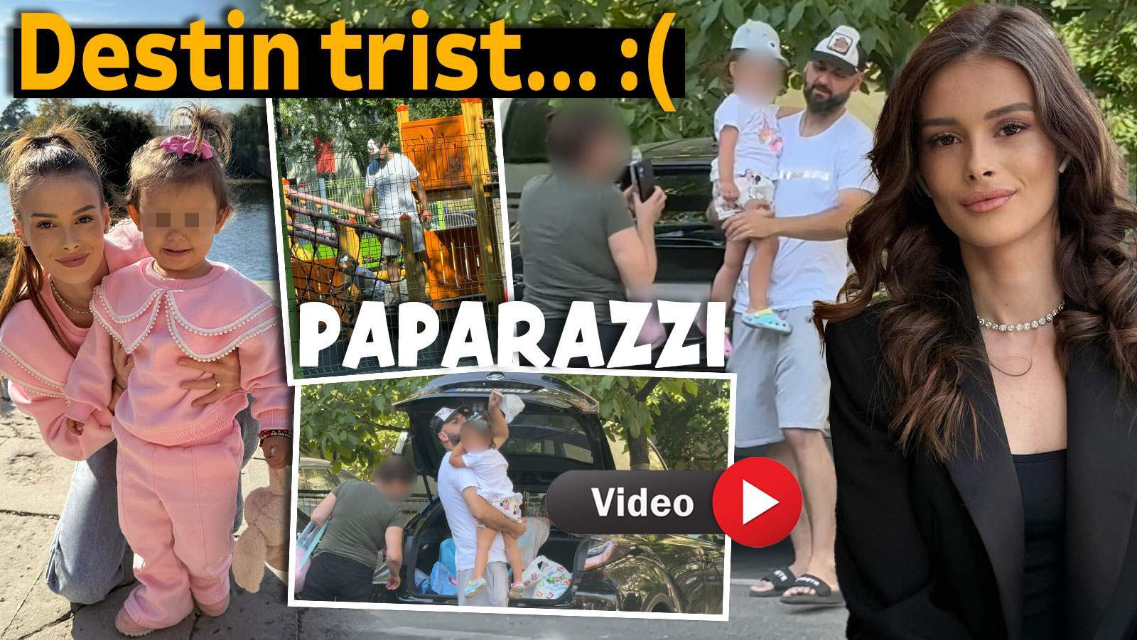 Imagini exclusive cu Alex Marcu şi fetiţa! Cine îl ajută după ce soţia lui, Teodora Marcu, a fost executată în plină stradă | VIDEO