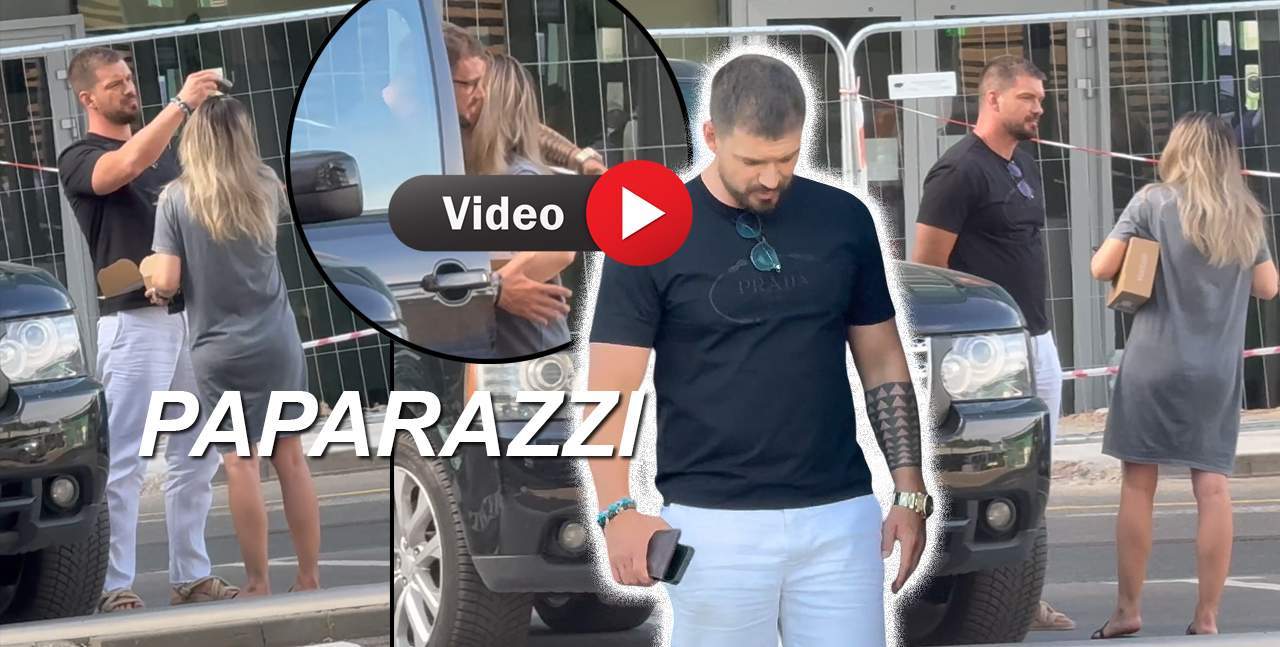 Bogdan Vlădău, gesturi familiare cu o blondă misterioasă! În ce ipostaze l-au surprins paparazzii Spynews.ro