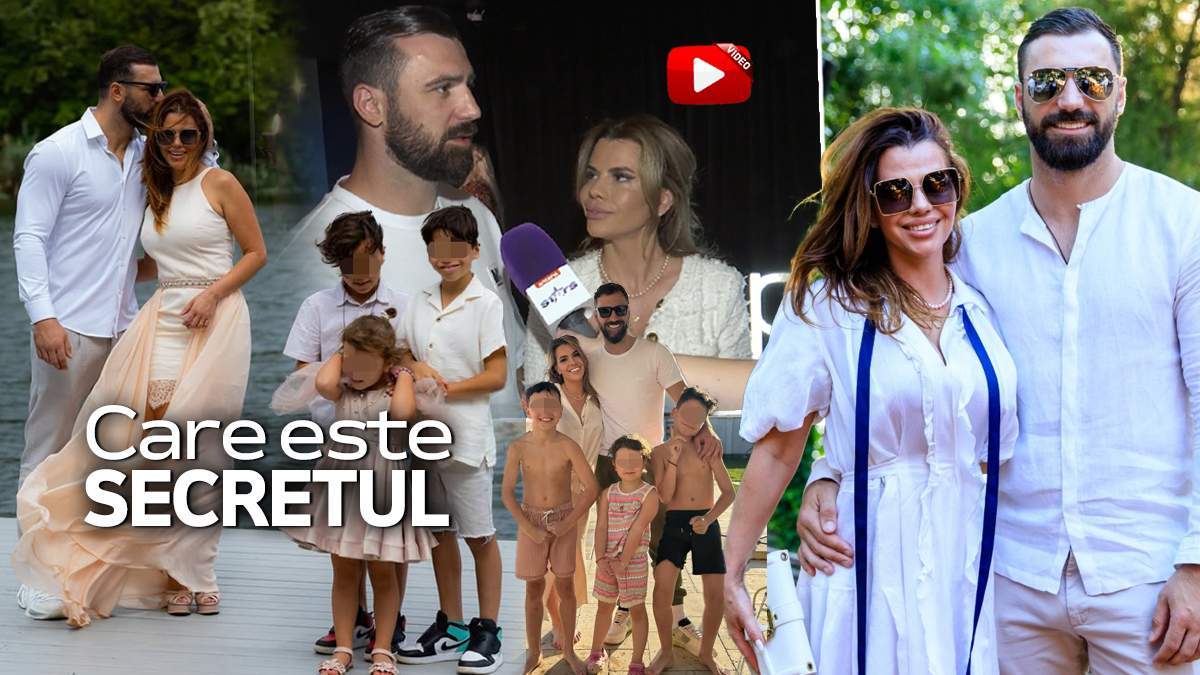 Aproape 20 de ani de relație, trei copii și nicio ceartă serioasă! Cum reușesc Andra și Andrei Stoica să-și păstreze căsnicia intactă: „Asta e cheia!” / VIDEO