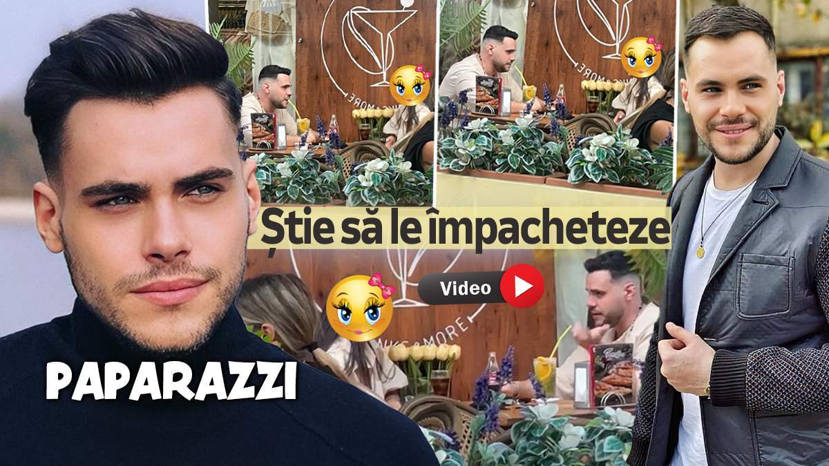 Mircea Eremia, în plină acțiune! Cum vrăjește cântărețul o brunetă focoasă / PAPARAZZI