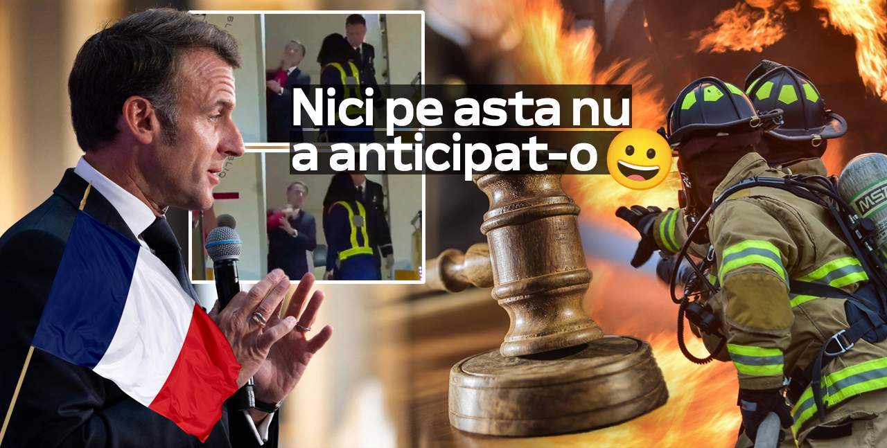 Emmanuel Macron, încă o lovitură! Un pompier din România l-a dat în judecată pe președintele Franței
