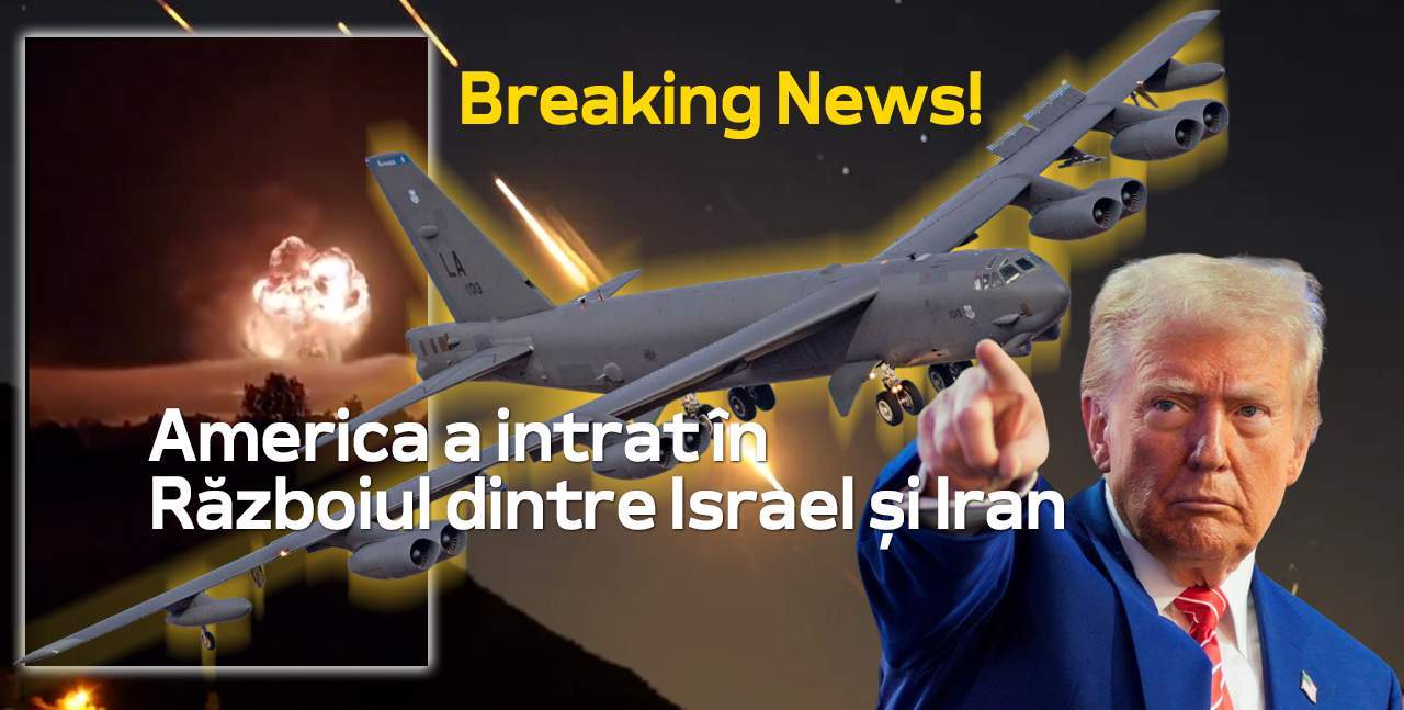 America a atacat Iranul! Siturile nucleare, bombardate. Donald Trump: "Au fost distruse"
