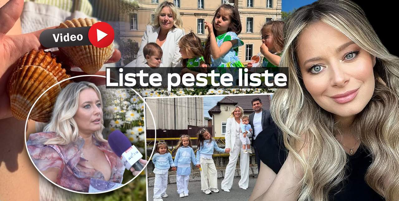 N-a uitat niciodată nimic acasă! Cum reușește Laura Cosoi să nu rateze nimic din bagaj atunci când pleacă în vacanță alături de cele 4 fetițe. Declarații exclusive! | VIDEO