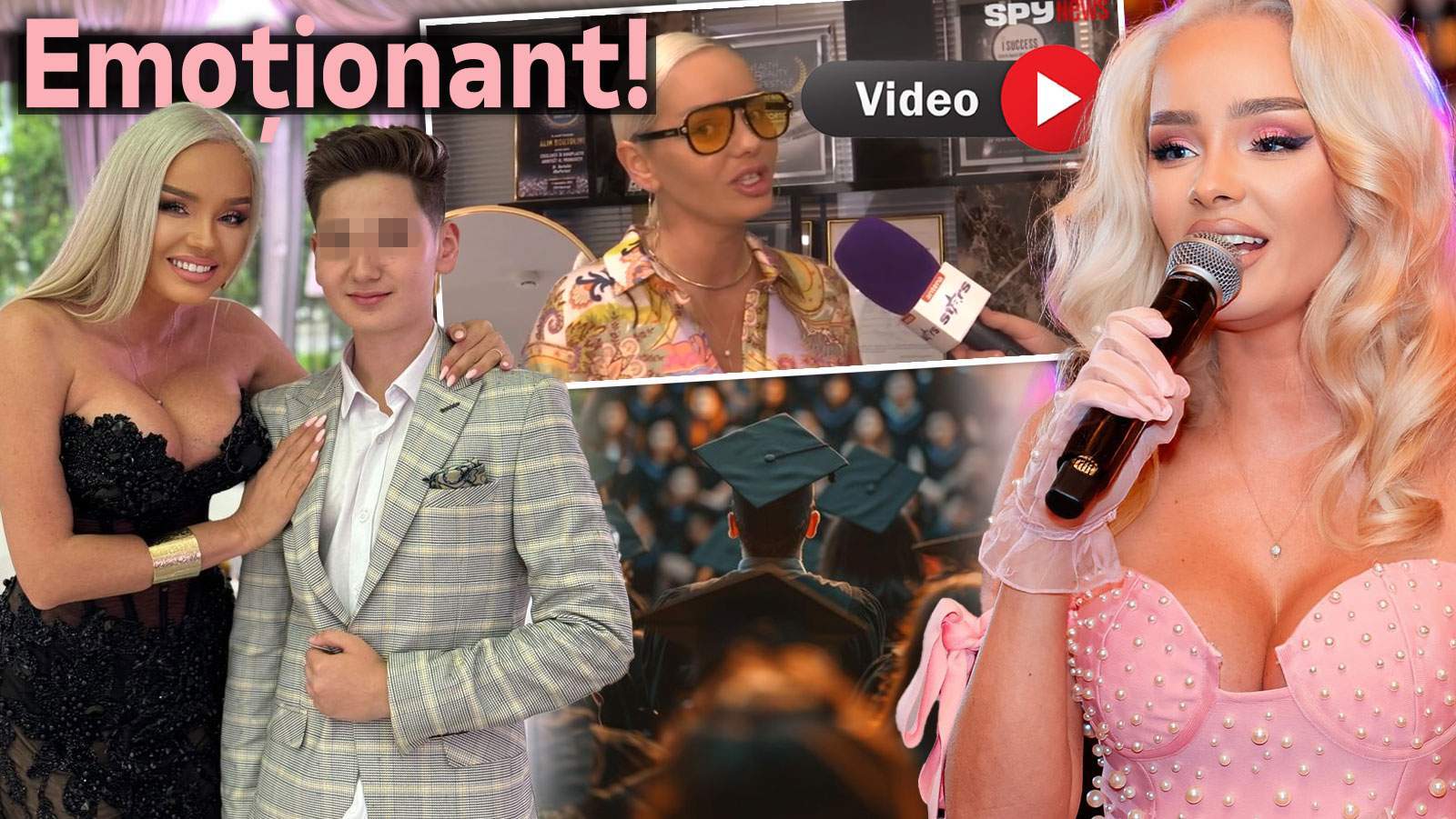 Maria Constantin îşi îndeplineşte cel mai mare vis prin intermediul copilului! Ce carieră va urma fiul artistei! / VIDEO