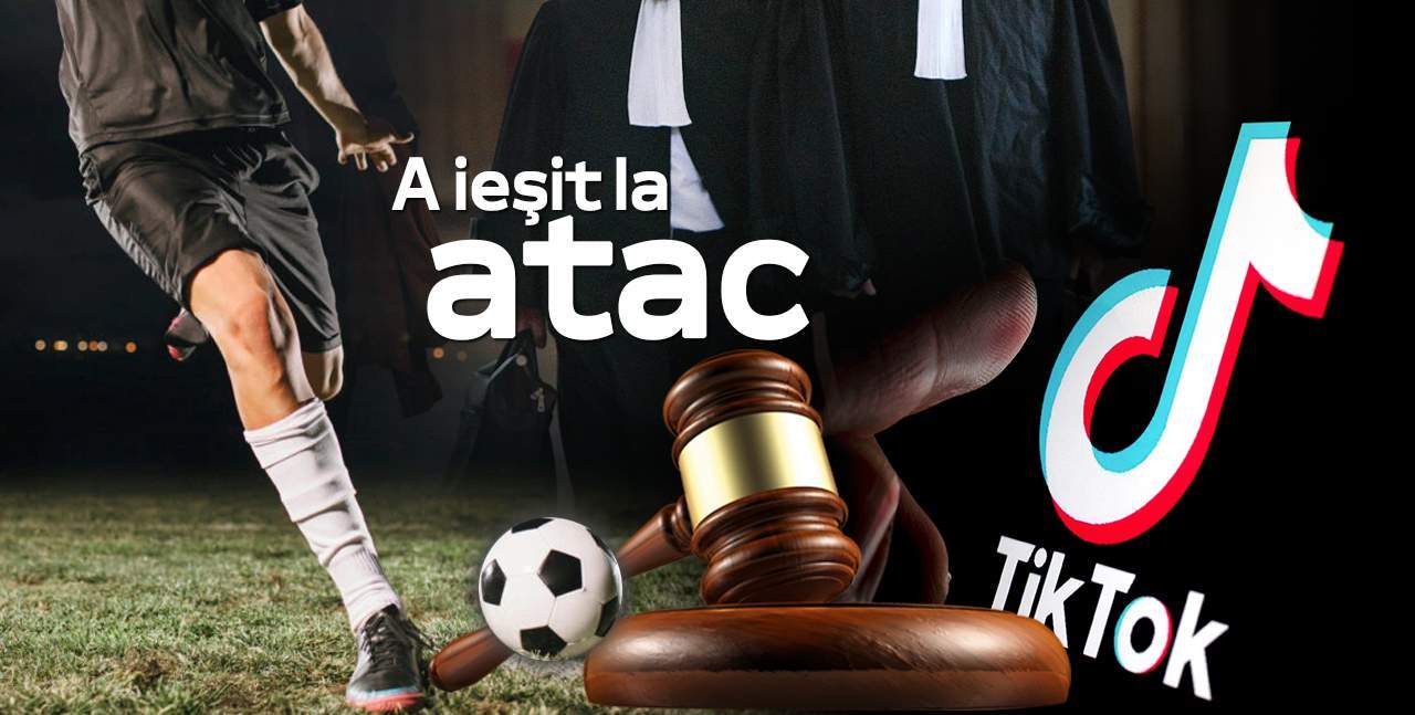 Fotbalist din România, război în instanță cu TikTok / Detalii exclusive