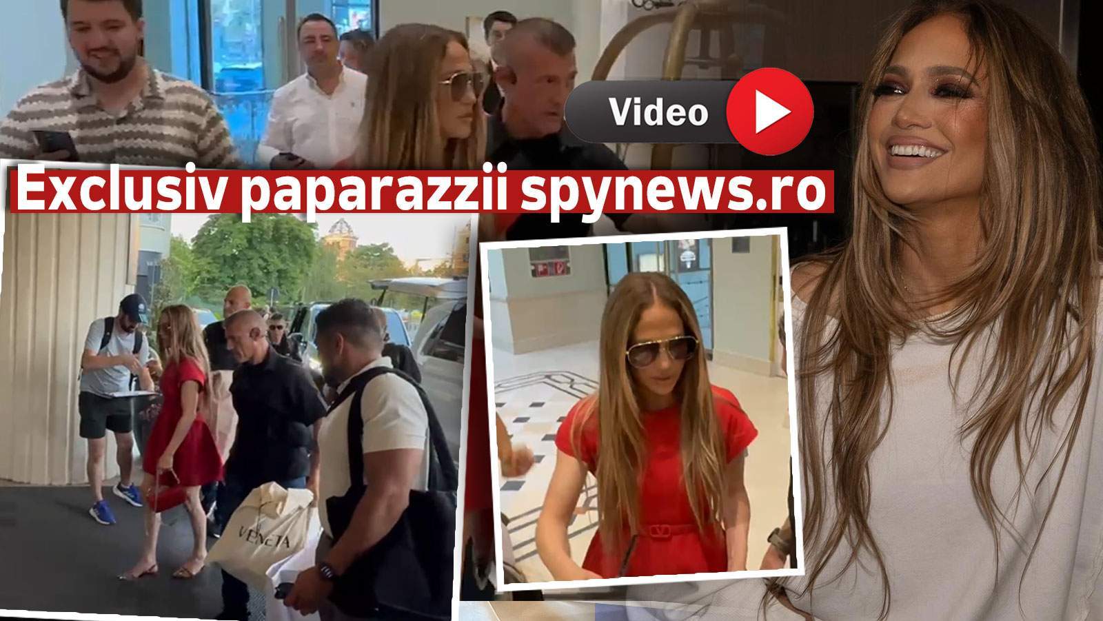 Jennifer Lopez a ajuns în România! Cântăreața, întâmpinată de o mulțime de fani la hotel | VIDEO