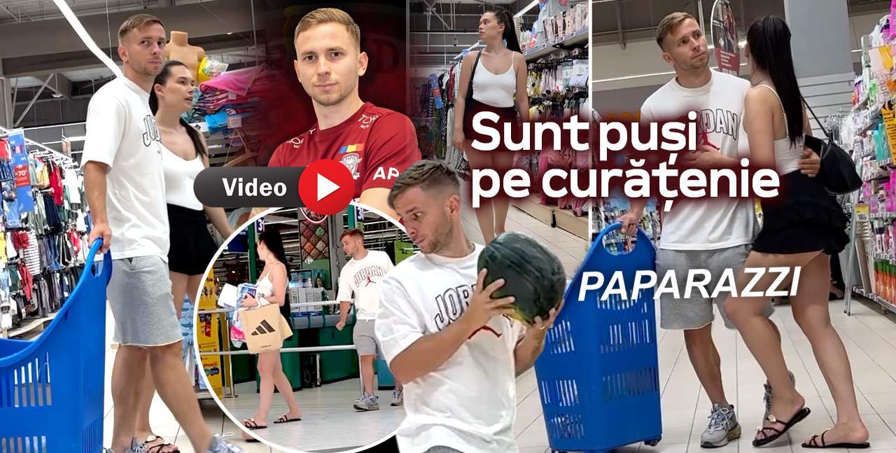Răzvan Onea şi soţia au făcut show la cumpărături! Iar preocupările au fost care mai de care mai... "simpatice"