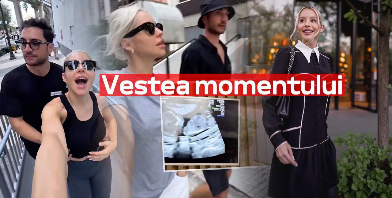 Carmen Grebenișan e însărcinată! Influencerița va deveni mamă pentru prima dată / VIDEO