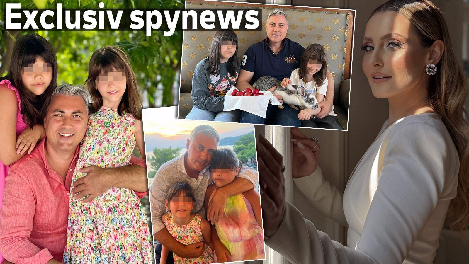 Alina Sorescu, prima reacţie după ce fostul soț şi fiicele lor au fost surprinși de paparazzi! Exclusiv!