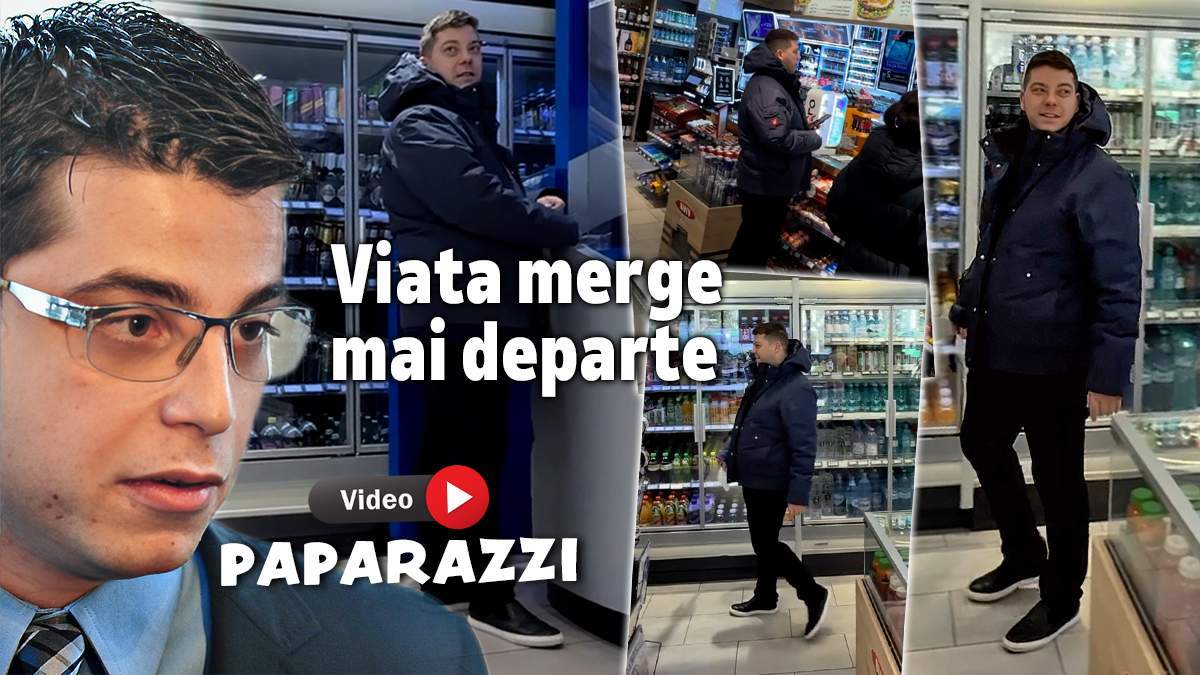 Cum a fost suprins Silvius Prigoană de paparazzi! Politicos pe oriunde merge / PAPARAZZI