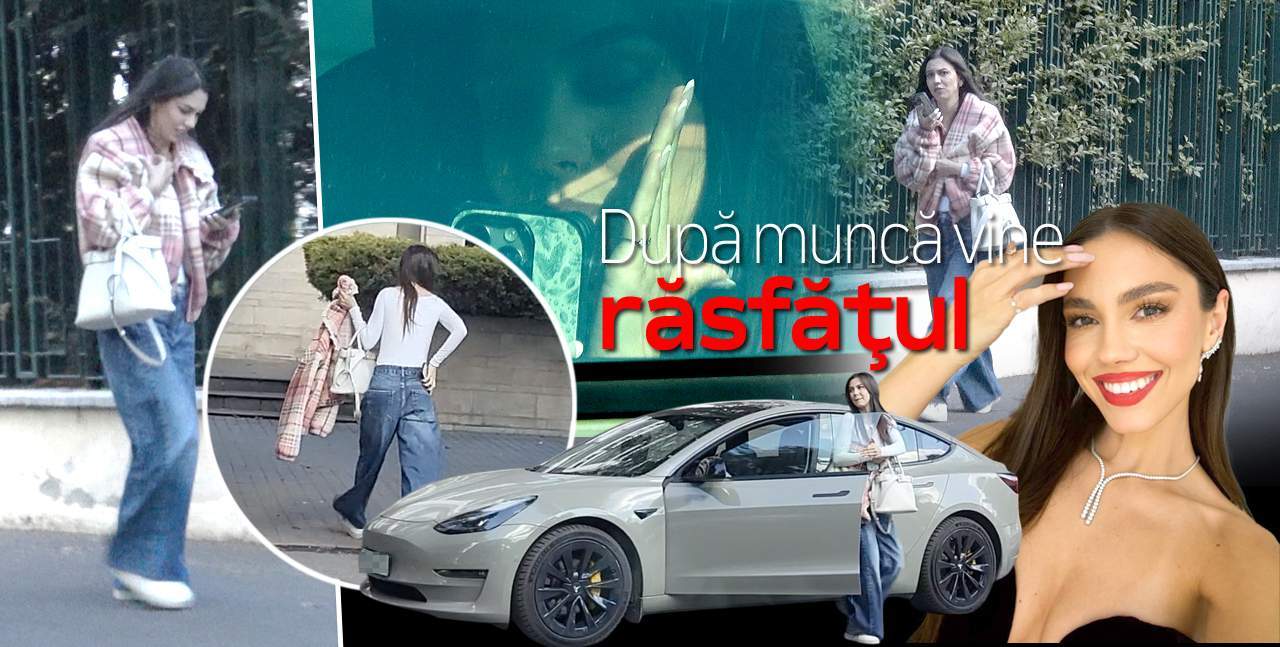 Mira şi-a mutat biroul în maşină! Ce face cântăreaţa când are deadline-uri, dar are nevoie şi de puţină relaxare! | PAPARAZZI