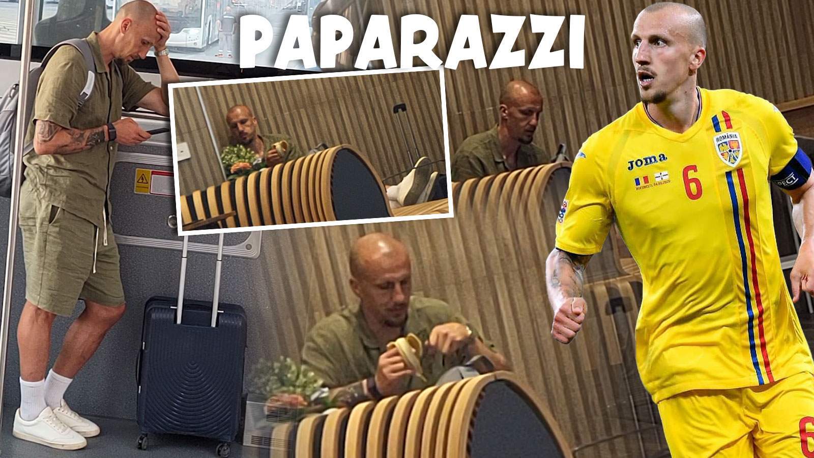 Vlad Chiricheş nu se plictiseşte singur în aeroport! În ce ipostaze l-au surprins paparazzii Spynews.ro