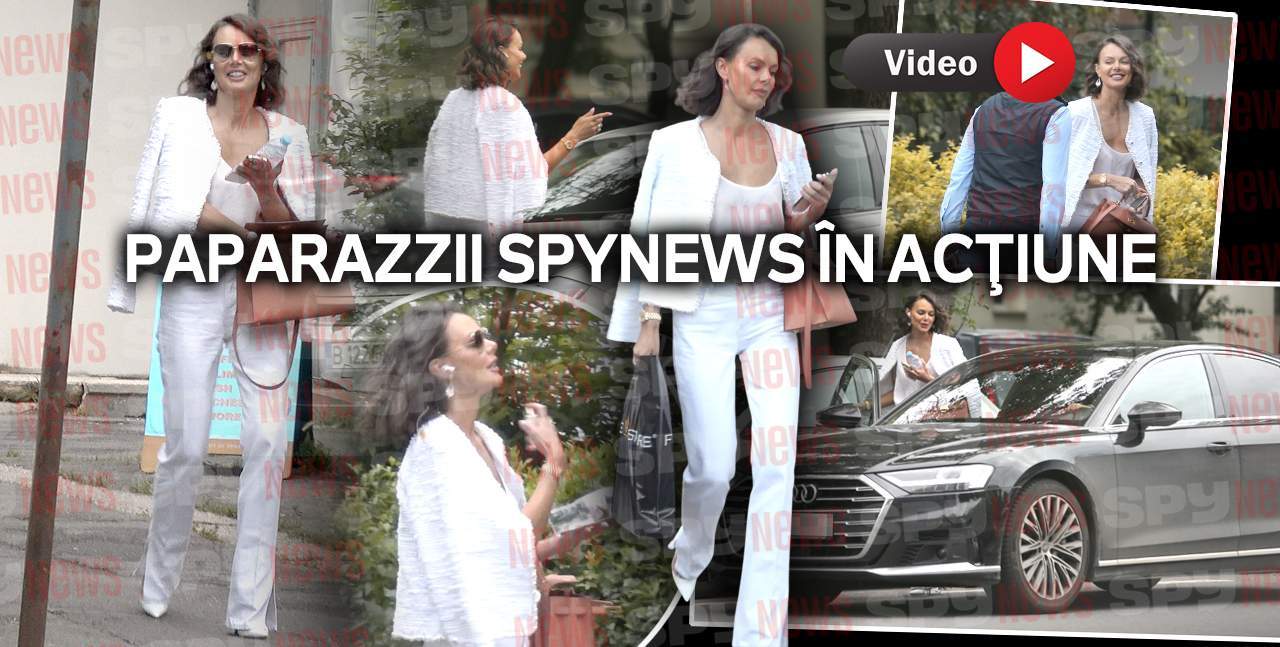 “Regina Luxului”, în acţiune! Cum şi în compania cui au surprins-o paparazzii pe Alina, fosta soţie a lui Vasile Geambazi