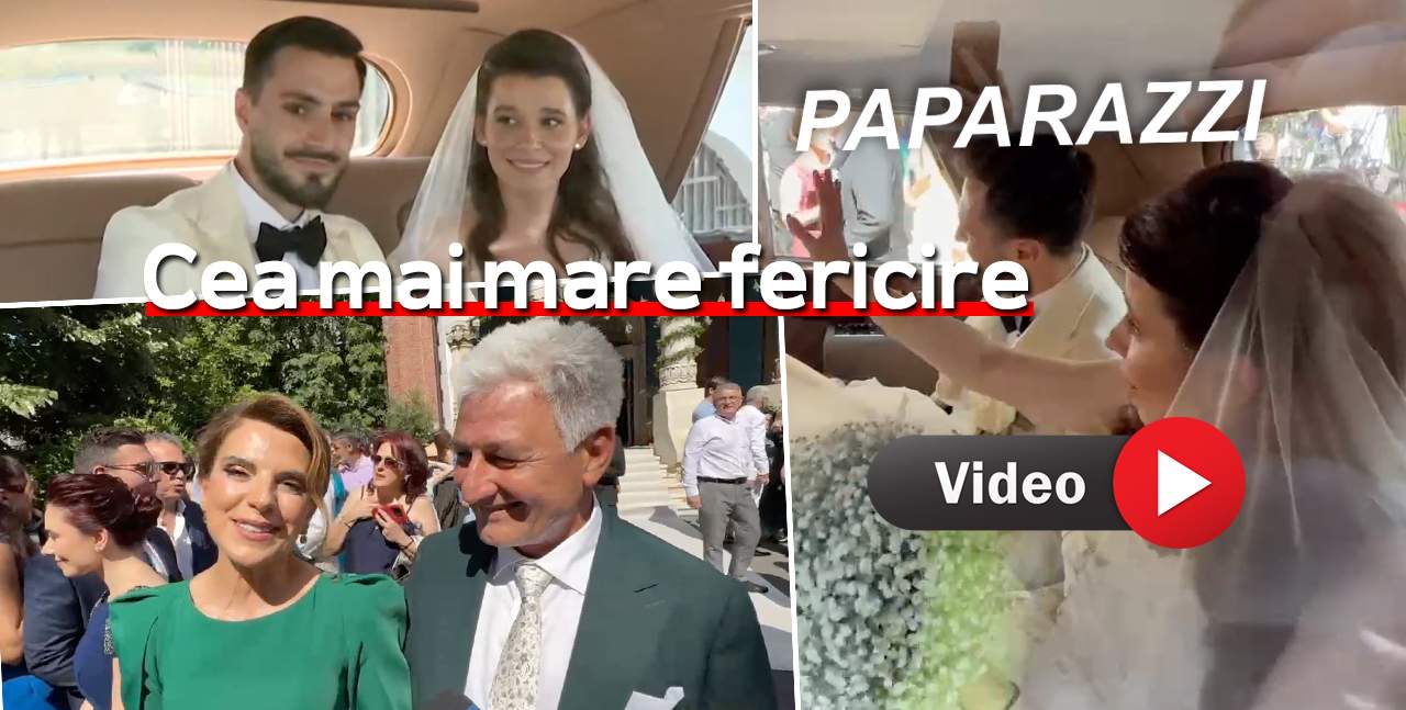 Socrii Kirei Hagi, declarații emoționante după cununia religioasă! Părinții lui Thomas Ferfelis radiază de fericire: ”Să vedem nepoții” | VIDEO