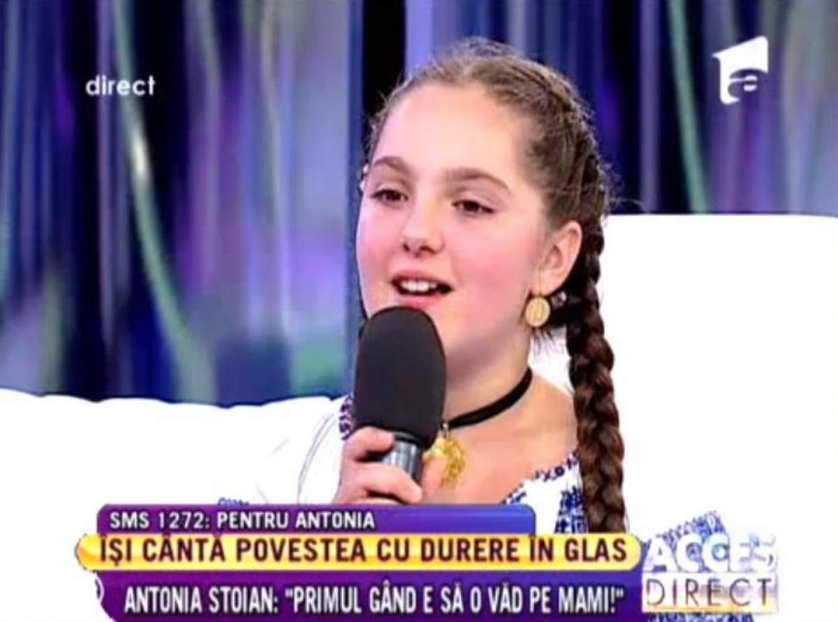 Surpriză de proporţii la Acces Direct! Câştigătoarea "Next Star", Antonia Stoian şi-a revăzut mama!