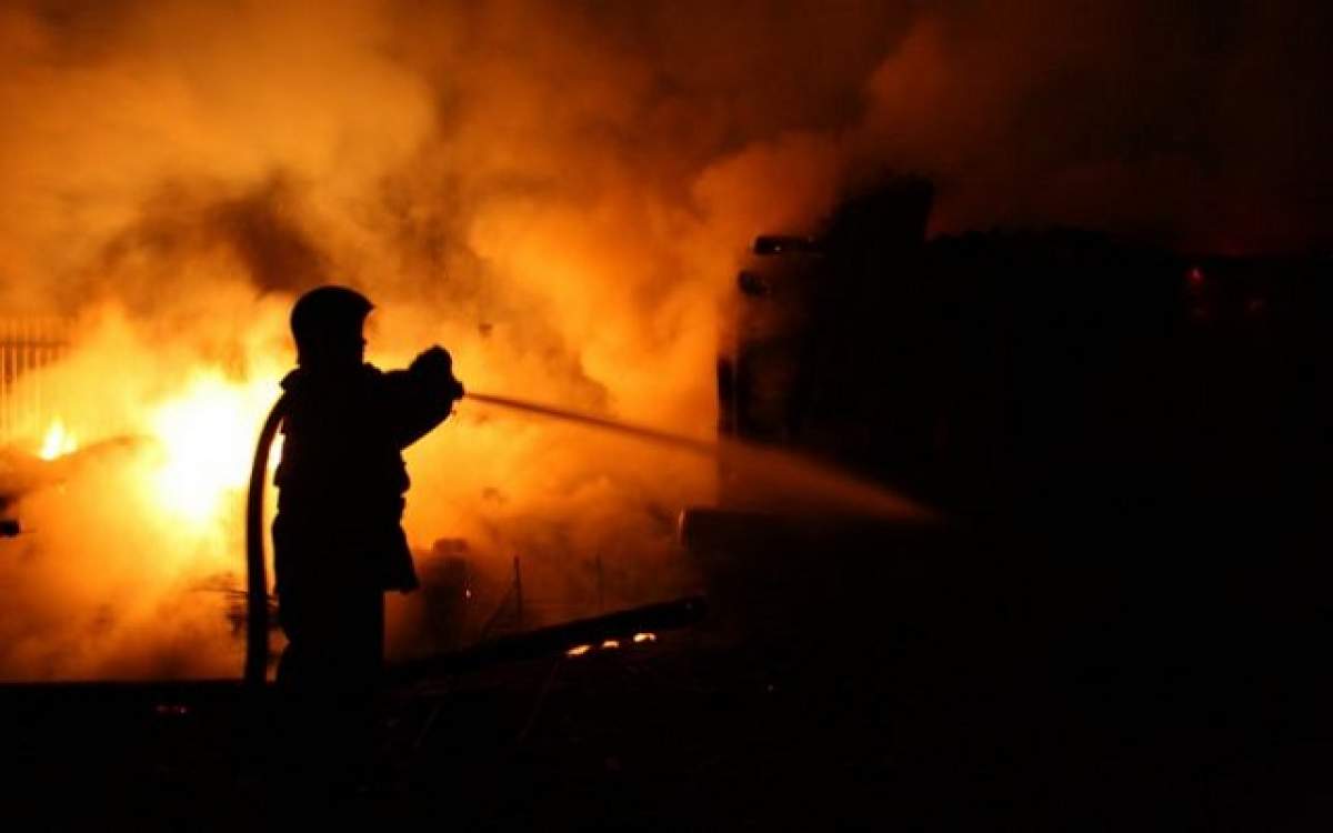 Incendiu devastator în Brăila! 130 de struţi au pierit în foc!