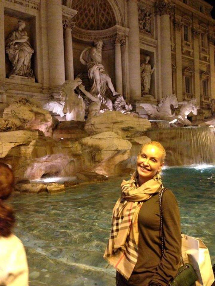 Oare ce dorinţă şi-a pus Vica Blochina la Fontana di Trevi?