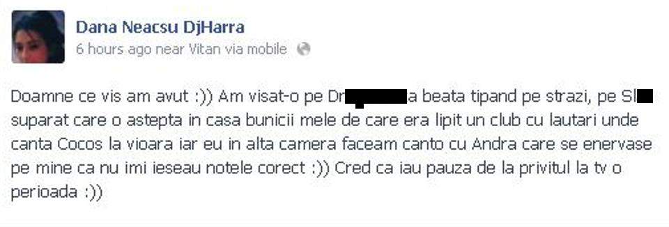 "Beată ţipând pe străzi". Dj Harra povesteşte experienţa ei cu Bianca!