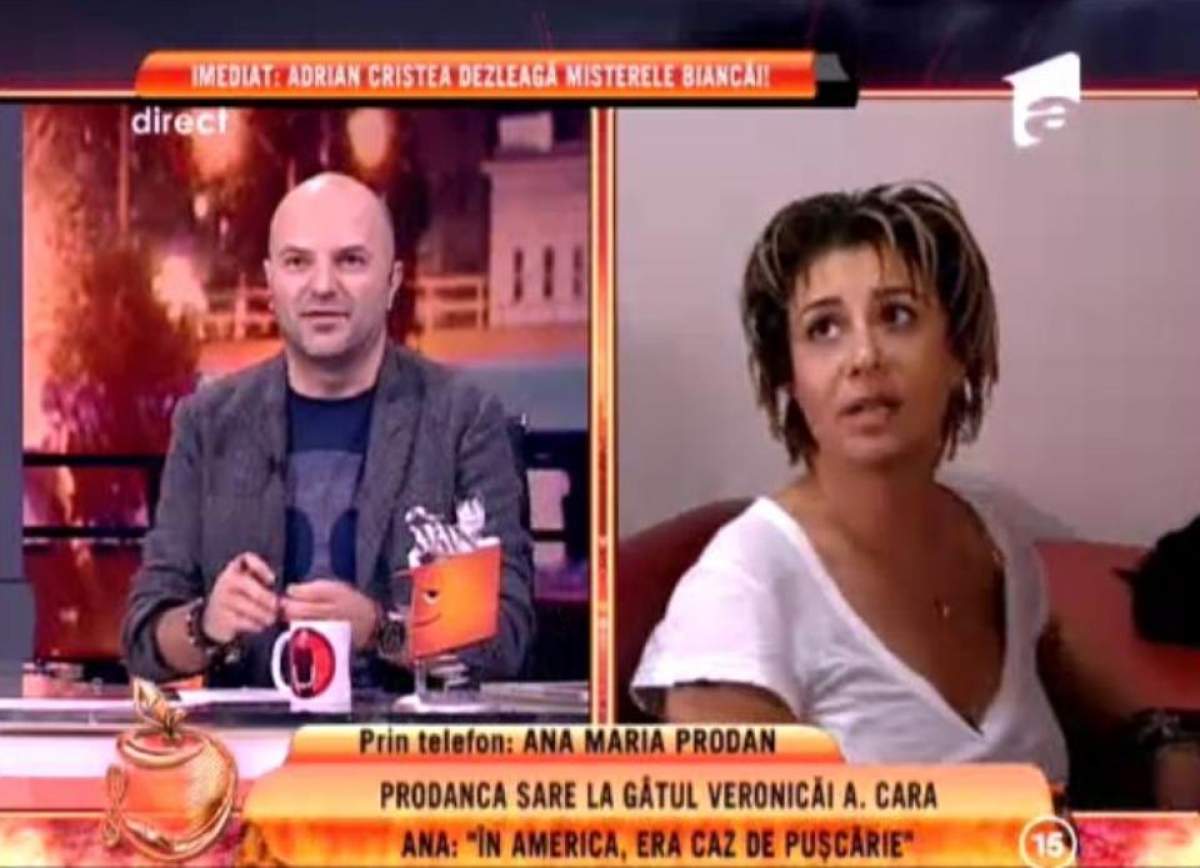 Războiul dintre Anamaria Prodan şi Veronica A. Cara continuă! Declaraţii incendiare / VIDEO