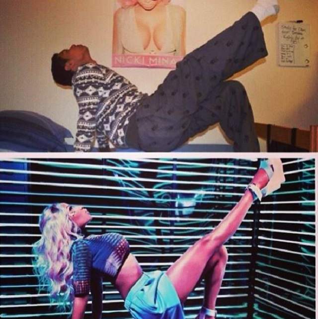 Fanii o iubesc! Ia uite ce au făcut pentru idolul lor, Nicki Minaj! / GALERIE FOTO