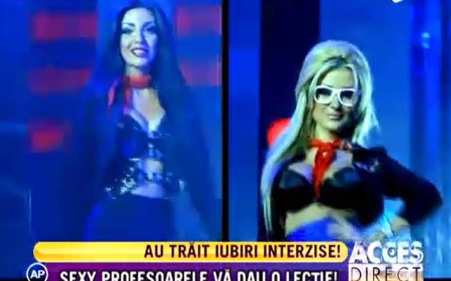 Sexy profesoara Denisa Biţă!
