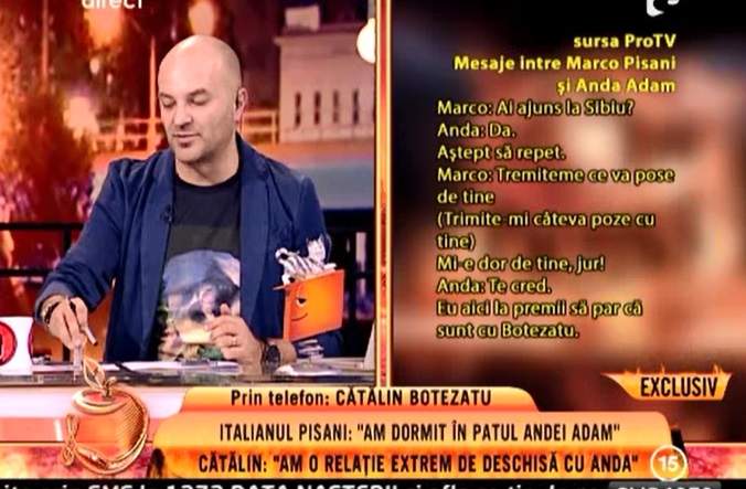 Cătălin Botezatu: "Anda admite dialogul prin sms-uri" / VIDEO